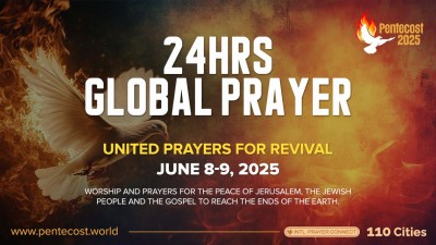 Pentecost 2025 - Global Day of Prayer for the Jewish World – 8-9 June