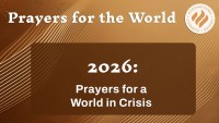 2026 &ndash; Prayers for a World in Crisis